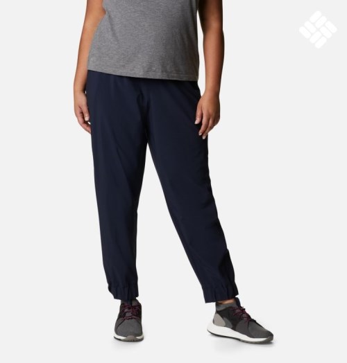 Pantaloni Jogger Columbia Pleasant Creek Dama Bleumarin | Plus Size BVMAZ17QS